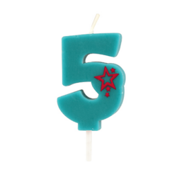 Number Candle - 5