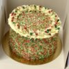 Christmas Sprinkles Cake