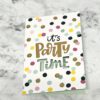 Party Time dots Card