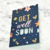 Get well Soon blue Card