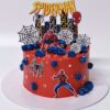 Spiderman Themed Cake