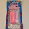 Pink Birthday Candles