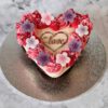 Valentine Heart Cupcake Cake